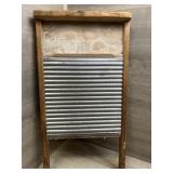 Washboard - Metal and Wood