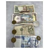 Foreign Money and Token Lot