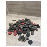 Wooden Domino and Checkers