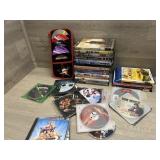 LARGE DVD Lot - with and w/o cases