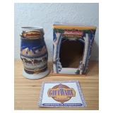 2000 Budweiser Holiday Stein W/COA (M2)