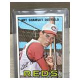 1967 Topps Baseball Art Shamsky