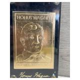 22kt Gold Honus Wagner Golden Legend Card