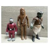 (3) 1978 Kenner Star Wars Figures