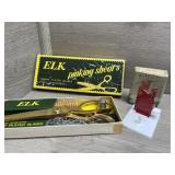 Elk Pinking Shears and Witch Needle Threader