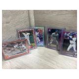 (5) #ï¿½d Baseball Cards