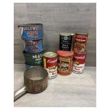 Advertising Tin Lot - Food
