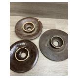 (3) Butter Churn Crock Lids