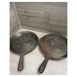 (2) 10.5" Skillets - Made in Taiwan