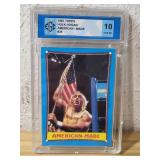 EGC Graded 10 1987 Topps Hulk Hogan Card