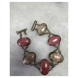 Sterling and Stone Bracelet