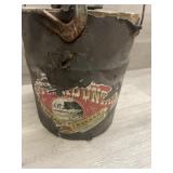 Antique Ice Cream Maker - Paper Label