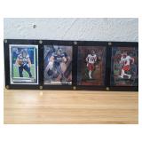 (4) Cooper Kupp EWU/Seahawks Cards in Display