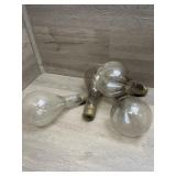 ((4) Massive Light Bulbs
