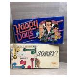 Vtg Happy Days and Sorry Games