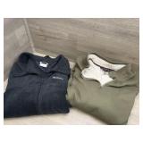 Menï¿½s Sz XL Columbia Jacket & BC Clothing 1/4 Zip