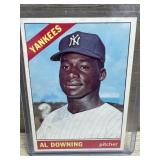 1966 Topps Baseball Al Downing