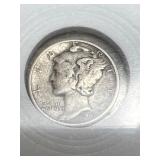 1941 Silver Mercury Dime
