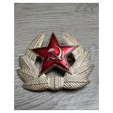 USSR Soviet Russian Army Red Star Uniform  Hat