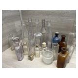 Antique Bottles - all sizes