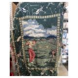 Golfer Tapestry 48"x68ï¿½ tall