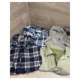 Menï¿½s Sz M Shirts - Button Down; Polo and More
