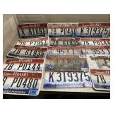 (15) Idaho License Plates