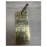 Joe Robbie Stadium  Metal Superbowl XXIII Key