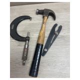 Hand Tools - Craftsman Hammer ; wire stripper a