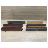 (6) Unmarked Train Cars