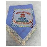 Hand stitched Royal Artillery Hankerchief