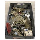 Key Lot In Tin Box
