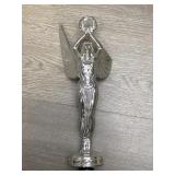 Winged Goddess Trophy Topper 7.25"-Metal