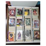3400+ Assorted NFL, MLB & NBA Cards Box