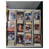 3400+ Assorted NFL, MLB & NBA Cards Box