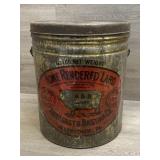 Vintage Advertising Lard Container