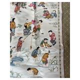Silk Oriental Tapestry 47"x18"