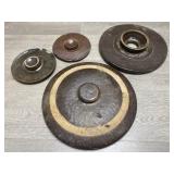 (4) Ceramic Lids