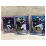 (3) Baseball Rookies #ï¿½d