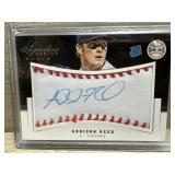2012 Rated Rookie Addison Reed Auto;#ï¿½d Ball