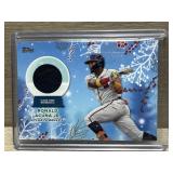 2023 Topps Holiday Ronald Acuï¿½a Jr. Relics
