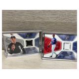 (2) 2001 Prospect Jersey Cards Bridges; Fogg