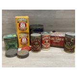 Vtg Advertising Tins & More -