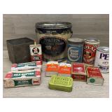 Antique Advertising Tins & More -