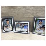 (3) Baseball #ï¿½d Auto Cards