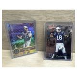(2) 2007 Topps Peyton Manning Football Cards