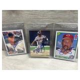 (3) Baseball Live Signatures - Bryant; Kirby;