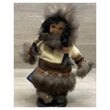 Alaskan Friends Native Doll 9' Tall - Looks Like