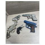 (5) Toy Guns Hubley; Dick; Spud Gun;Zebra & World