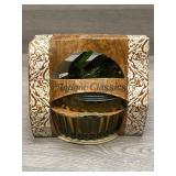 NOS Swan Dish With Cover